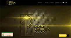Desktop Screenshot of firstpriorityaudio.com